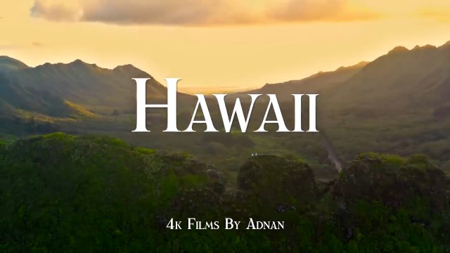 Hawaii in 4K   Hidden Gems & Incredible Scenes